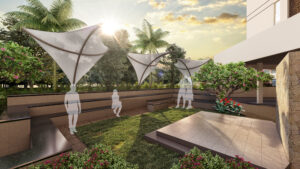 41 cosmo in tathawade amenities - garden