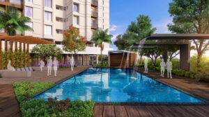 41 cosmo in tathawade amenities - swimming pool