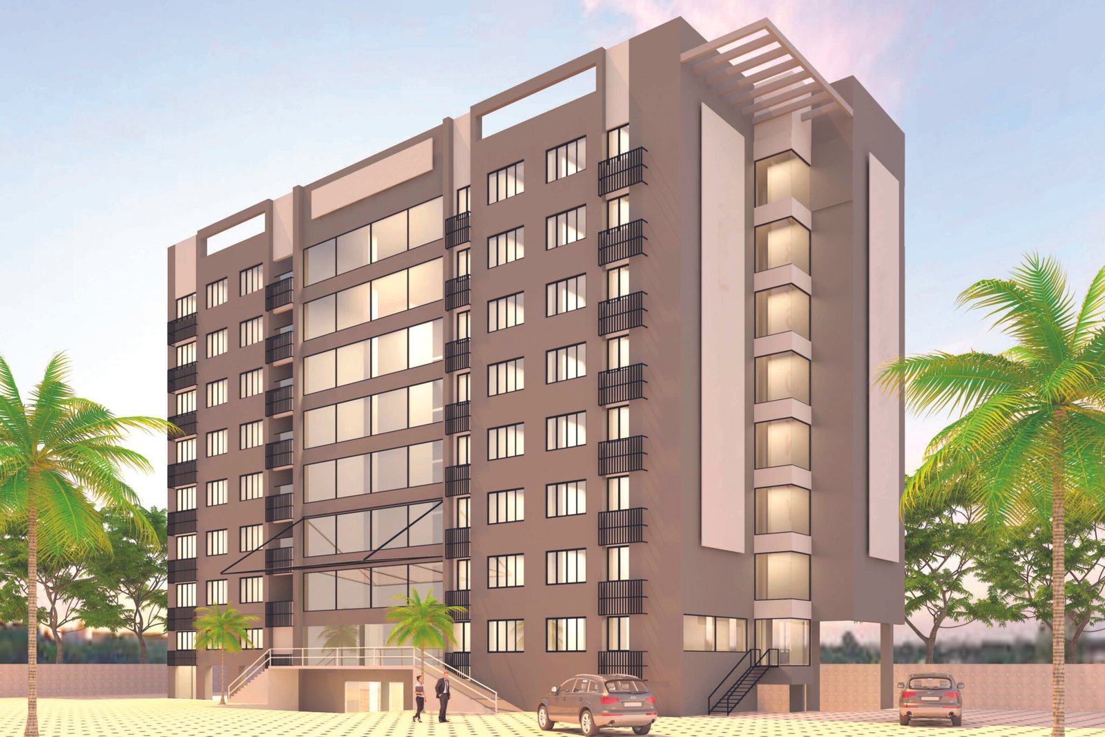 41 Presidency Towers | Studio Apartments in Pune | Krisala Developers