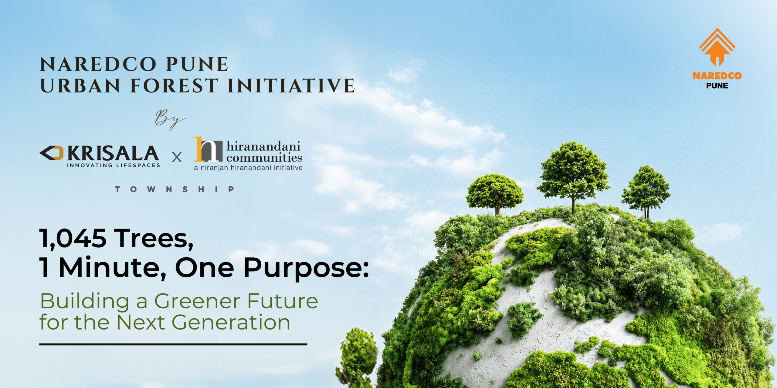 1,045 Trees, 1 Minute, One Purpose Building a Greener Future for the Next Generation